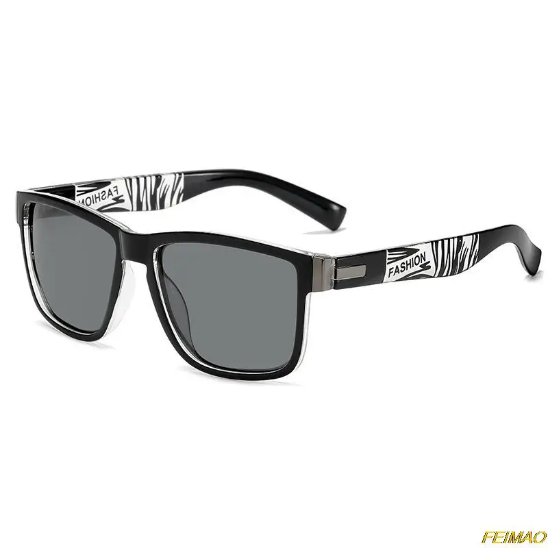 

1 Pc Photochromic Classic Sunglasses Men Versatile Sunglasses UV400 Goggles Fashion Retro Goggles Accessories