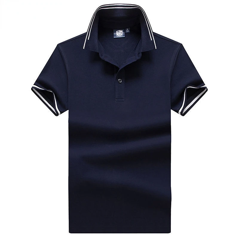 

Men Polo Men Shirt Short Sleeve Polo Shirt Contrast Color Polo New Clothing Summer Streetwear Casual Fashion Men Tops F257