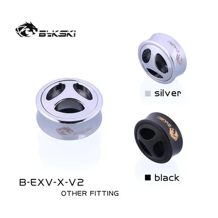 

Bykski B-EXV-X-V2 PC Water-cooled Exhaust Plug,Air Exhaust Valve New Clover Pressure Relief Valve Automatic
