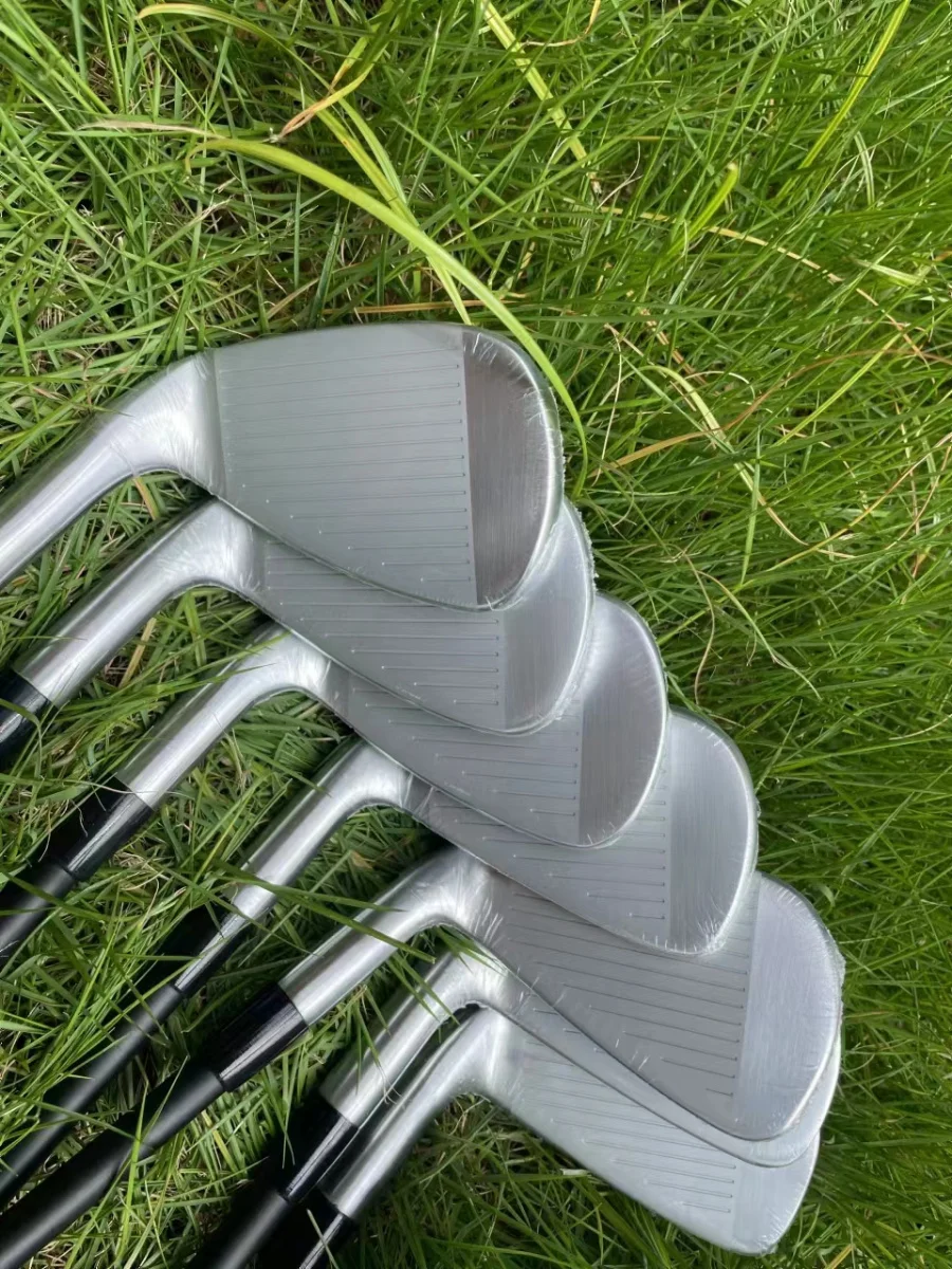 Клюшки для гольфа p77.0 Железные хромированные Серебристые 4-9P 7 шт. R/S гибкий