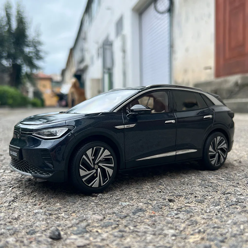Фото Оригинальная масштабная модель 1:18, Volkswagen VW ID.4 Crozz, ID.4CROZZ, литая под давлением модель для коллекции и дисплея №4
