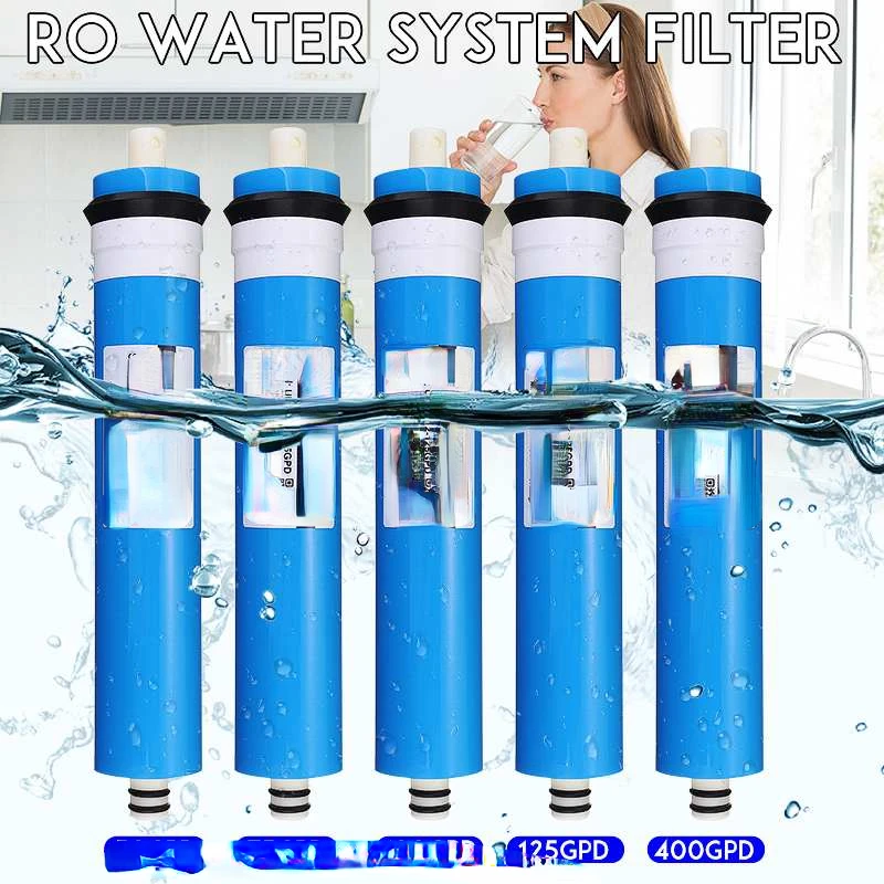 Home Kitchen Reverse Osmosis RO Membrane Replacement Water System Filter Purifing Water