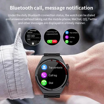 LIGE GPS Position New Smart Watch Men ECG Voice Call Sports Bracelet NFC Waterproof Smart Clock Body Temperature Men SmartWatch 2