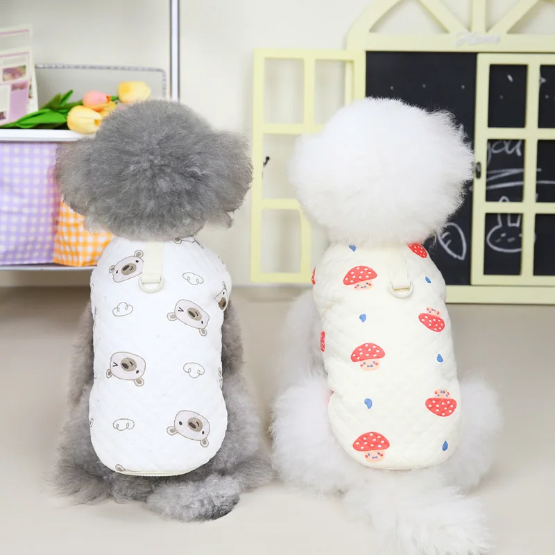 

Dog Clothes for Small Dogs Vest Cat Clothing Winter Pet Costume Warm Chihuahua French Bulldog Sweater Pets Accesorios Schnauzer