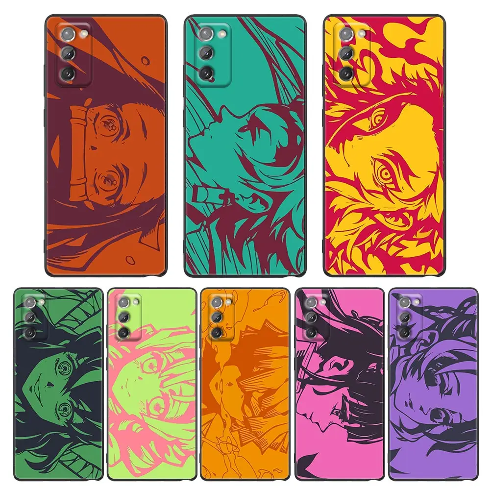 

Phone Case for Samsung Note 20 9 10 8 5G M11 M12 M30s M32 M21 M51 F41 F62 M11 Case Cover Demon Slayer manga