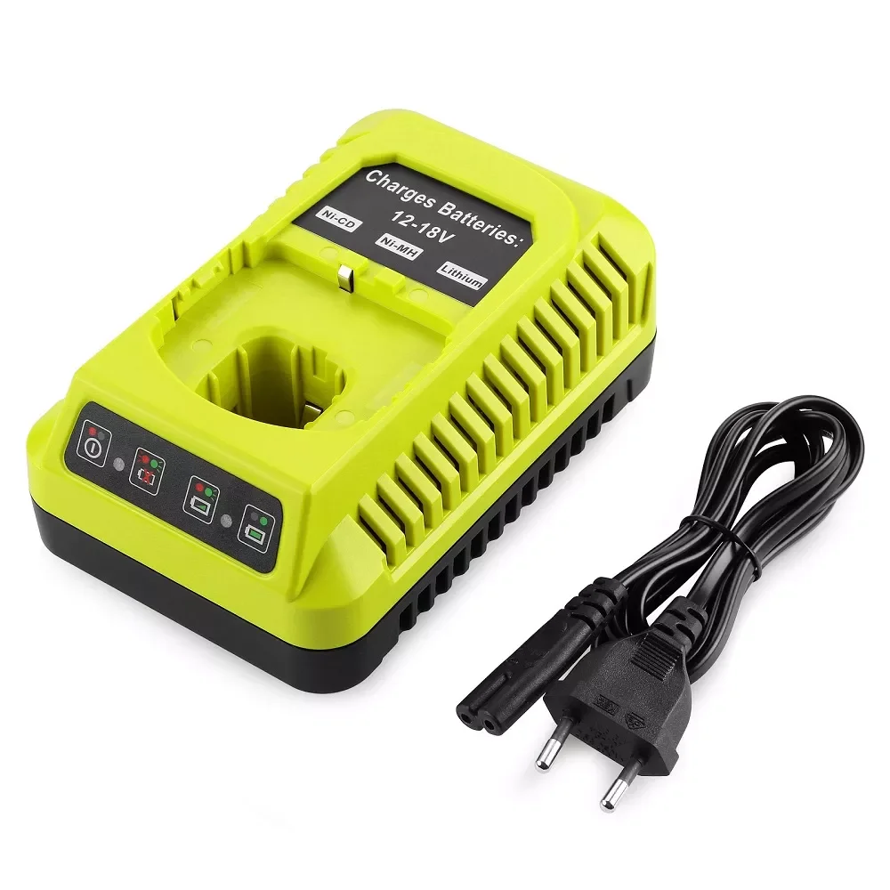 

NEW2023 P117 Li-ion Battery Charger for 3A 12V 14.4V 18V NI-CD NI-MH for Ryobi P102 P107 P108 BPL1820 P102 With USB 5V Input 1