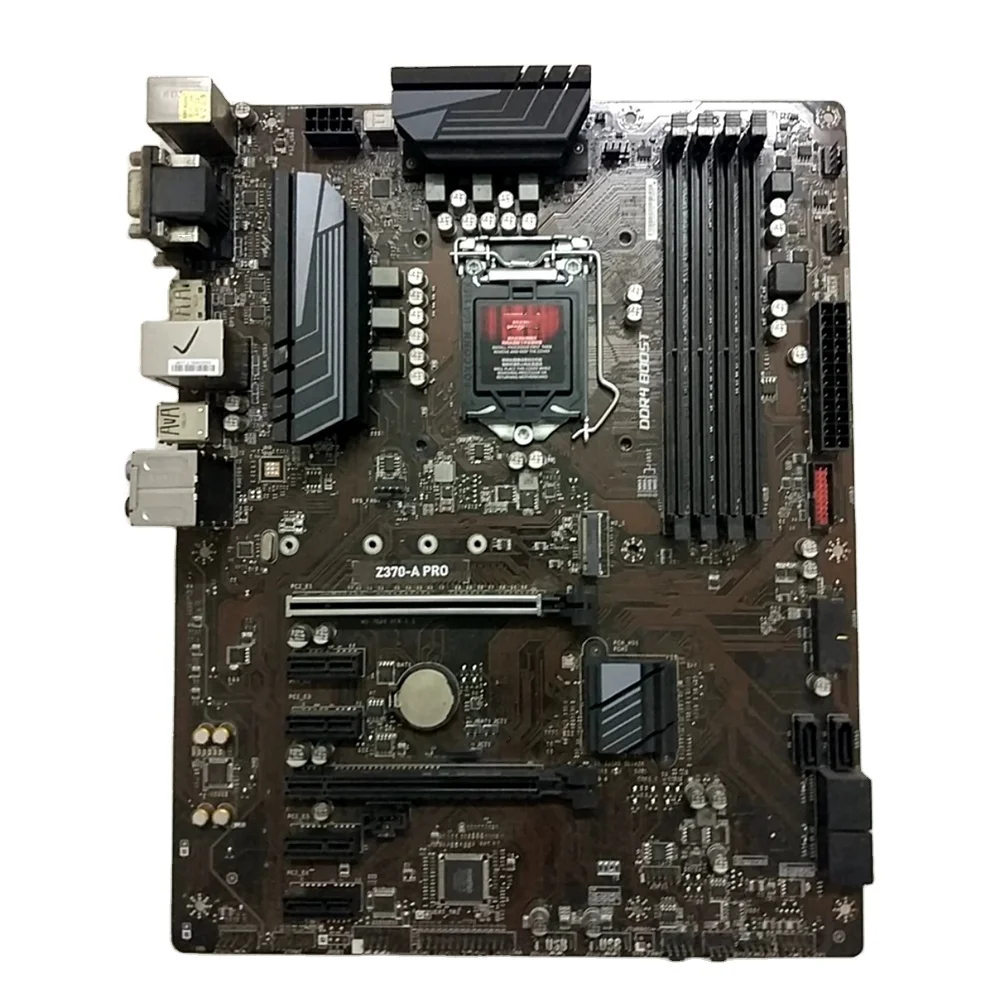 

Для смартфонов Msi LGA1151 DDR4 64G SATA3 * 6 M.2 USB3.1 поддержка I9 ATX материнской платы