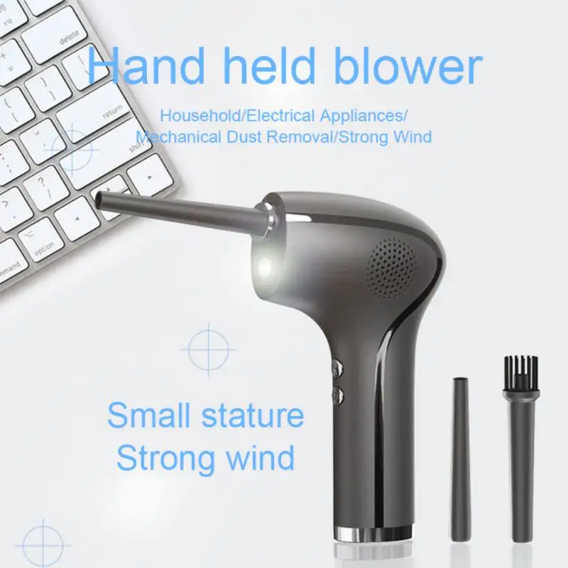 

Cordless Electric Air Duster Rechargeable Dust Blower Compressed Air Cans For Computer PC Keyboard Cleaning Tool Appliances