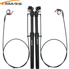 Tmars капельница Подседельный штырь регулируемый по высоте 27,2 мм Дистанционное проводное управление ручной механический велосипед MTB 30,4 30,9 31,6 мм подседельный штырь
