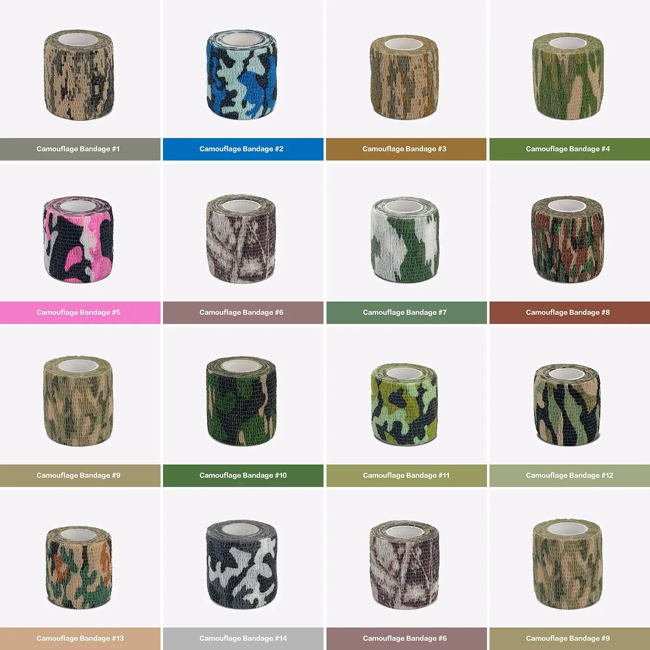 6 Шт. 4 8 М Эластичное Камуфляжное Пластиковое Спортивное Защитное Снаряжение С