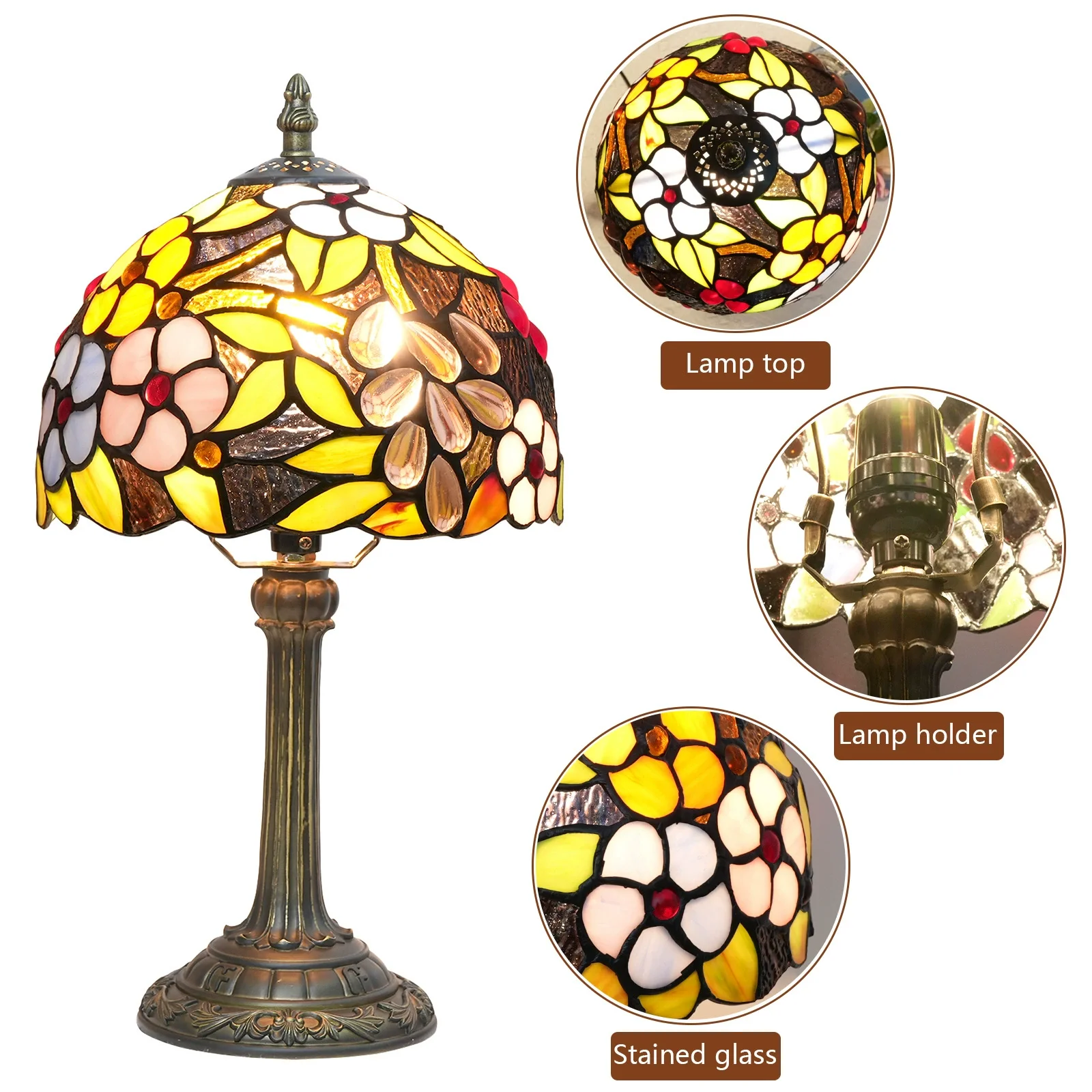 Настольная лампа Тиффани