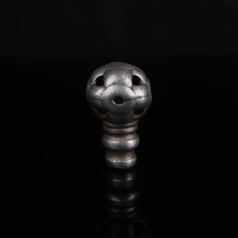 Старые мерцающие железные трусики из метеорита Dorje Phurpa Vajra Faqi, статуя с защитой тела, буддийские бусины Бодхи, подвеска