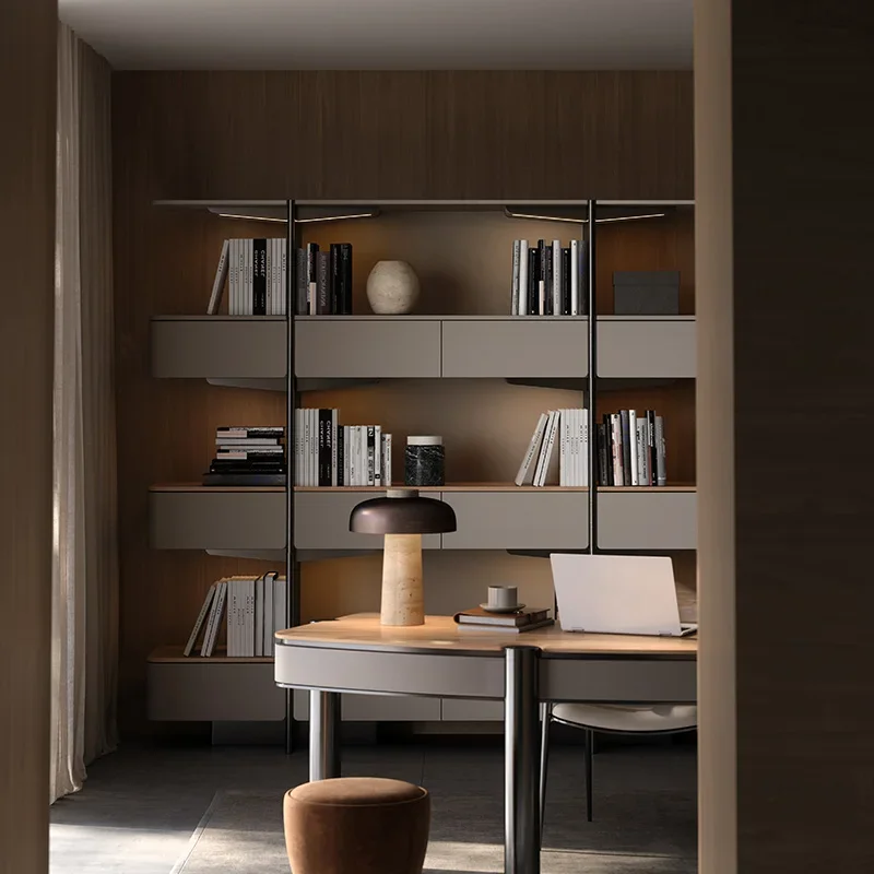 Полка Богу из цельного дерева чайная комната вилла весь дом с учебным книжным