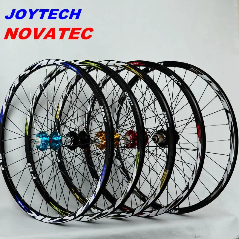 

_ Novatec041042 joytech Передняя 2 задняя 4 подшипника, японская втулка, сверхгладкая колесная пара, модель 26 27,5 29in