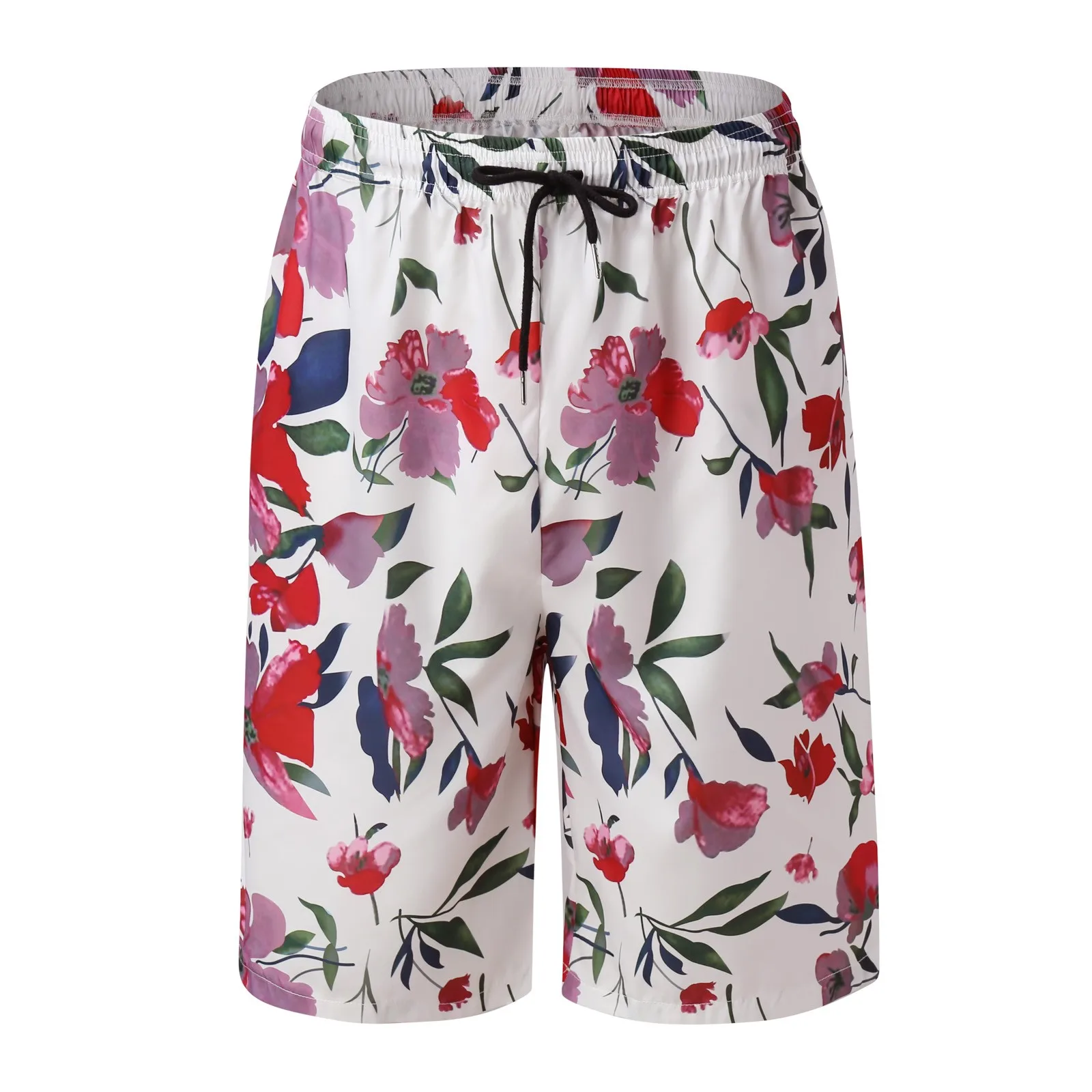 Мужские весенне-летние шорты для отдыха из полиерстера повседневные с