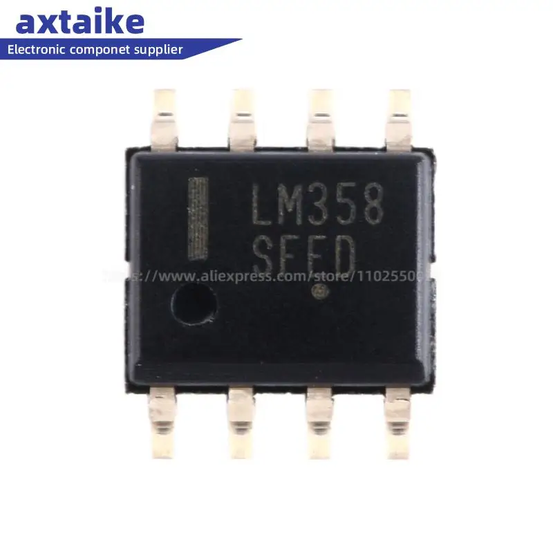 

10pcs Original Patch LM358DR2G LM358 Operational Amplifier 32V 1MHZ 0.6V SOIC-8