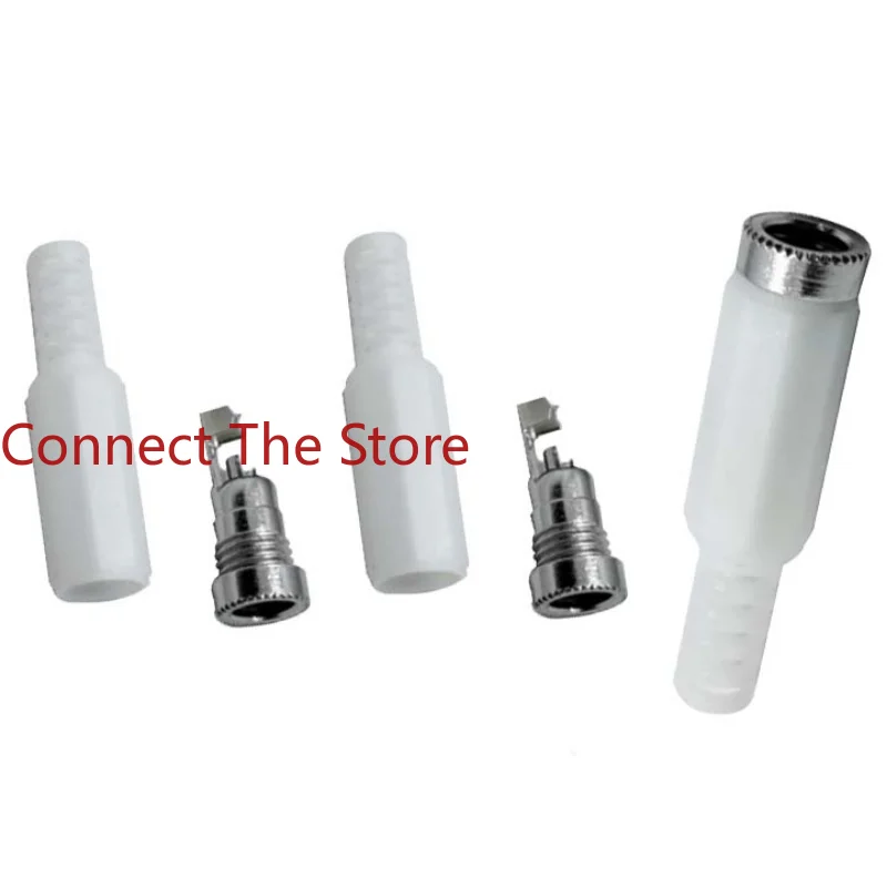 

9PCS DC Plug White Power Socket Assembled 5525 Female 5.5*2.5