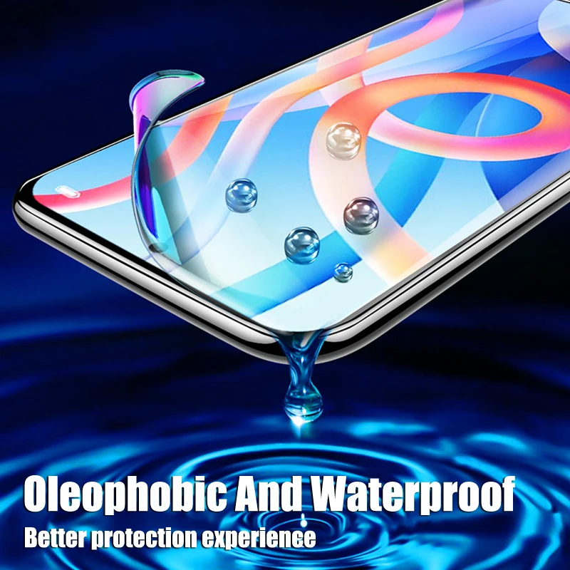Films For Xiaomi No 10 9Li CC9Pro CC9EA3 MI 12 Pro 12T12S POCO C3 C40 X3X4 Pro GT M5M5S Glass Hydrogel Film 2PCS Full