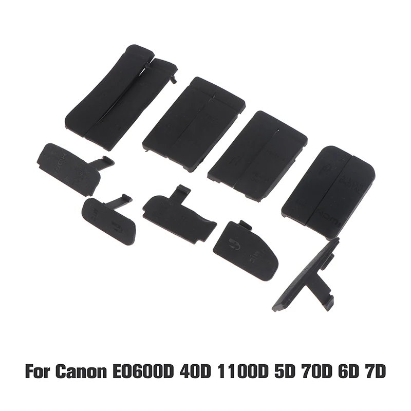 

High Quality 1PC Rubber Door Bottom Cover For Canon EO600D 40D 1100D 5D 70D 6D 7D USB Camera