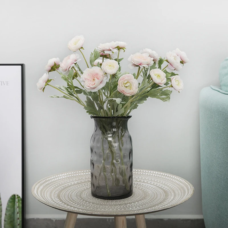 

Фотофон «сделай сам» из искусственной розы с 3 вилками, 1 шт./50 см