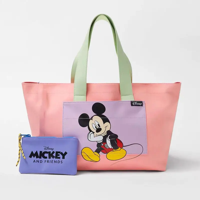 

Милые модные сумки Disney для детей, женские мужские рюкзаки, сумки, Детские холщовые сумки с мультяшным рисунком, бесплатная доставка