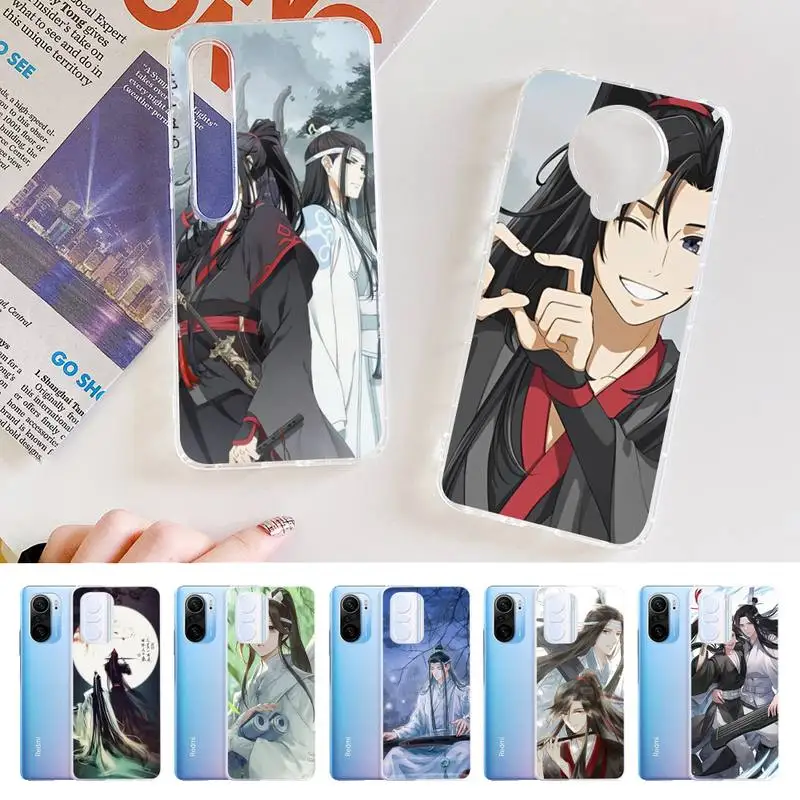 

Anime Grandmaster Mo Dao Zu Shi Phone Case for Samsung S21 A10 for Redmi Note 7 9 for Huawei P30Pro Honor 8X 10i cover