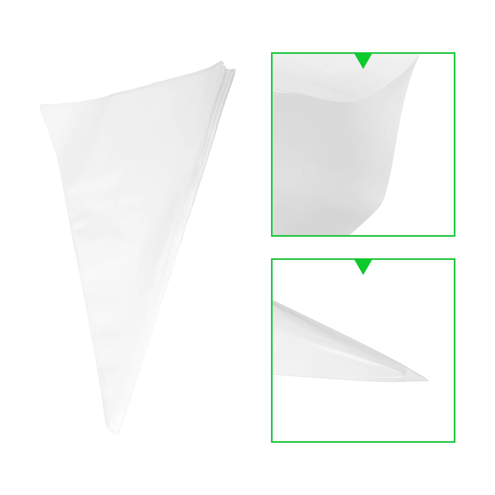 

50pcs Grout Bag Tile Mortar Bag Heavy Duty Masonry Bag Piping Cement Bag Pouch