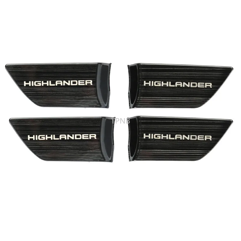 

Для Toyota Highlander XU70 2021 2022, аксессуары для чаши внутренней двери из нержавеющей стали