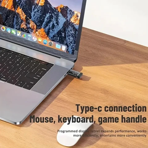 Адаптер OTG Type C «папа»-USB «мама», 10 А