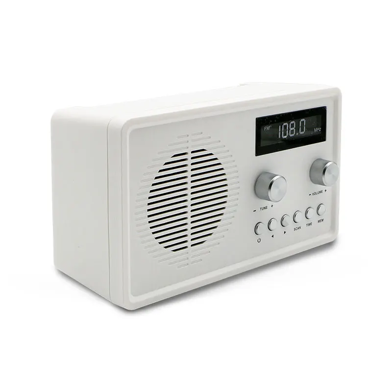 

mini colock built in speaker digital pocket shortwave portable FM/AM Radio for Hiking Equipment Travel Camping Outdoor