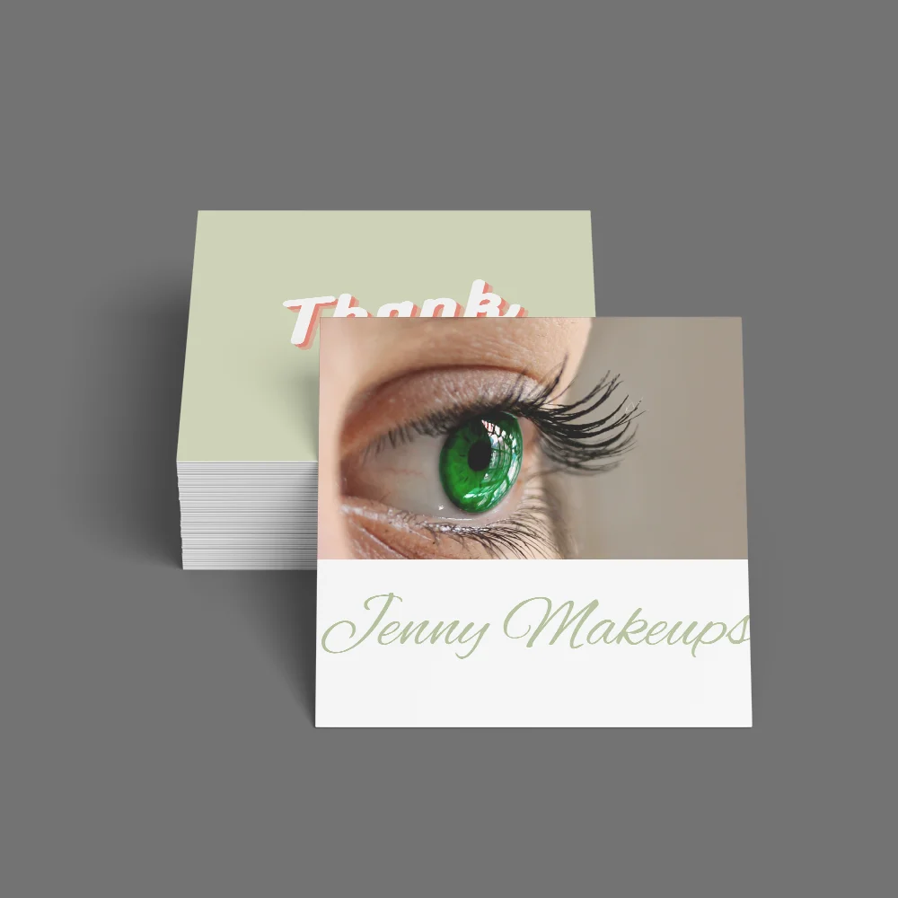 

Greeting Card Bronzing Print Thank You For Supporting My Small Business Cards Shopping Wrapping Decoration Gift Clothing Labels