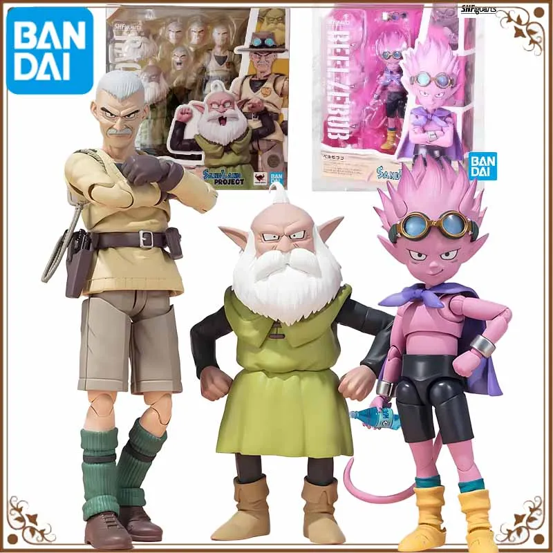 Bandai оригинальная аниме-фигурка SHF SAND LAND BEEL ZEBUB AND RAO THEIF экшн-фигурки игрушки для