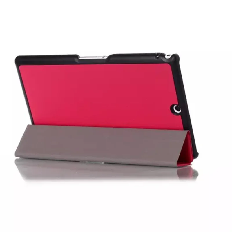 Ультратонкий кожаный защитный чехол-подставка для Sony Xperia Z3 Tablet Compact 8 &quotSGP621 SGP641 |