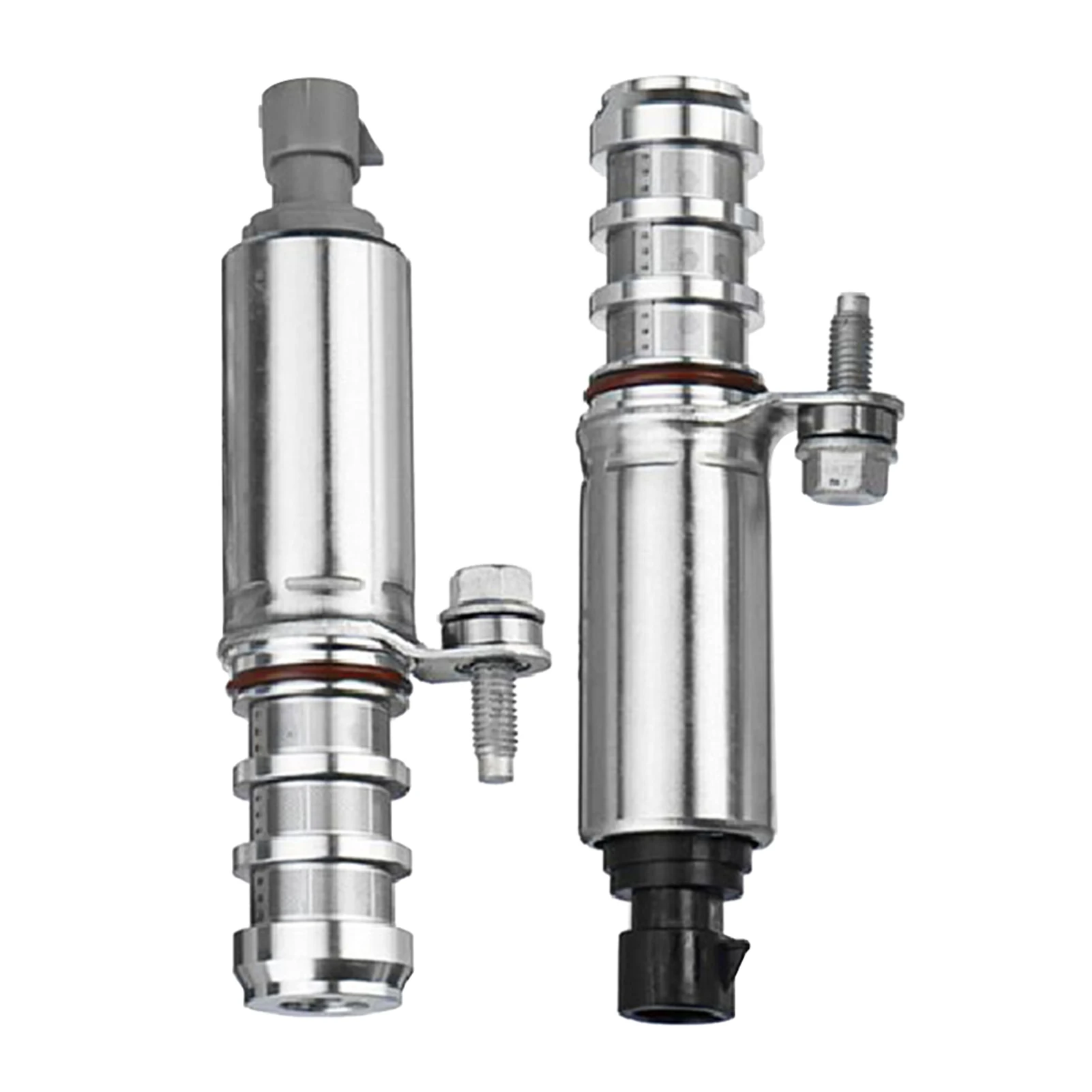 

1pair Accessories Leakproof Easy Install Car Solenoid Valve Oil Control Timing Durable Intake Exhaust Camshaft Position Actuator