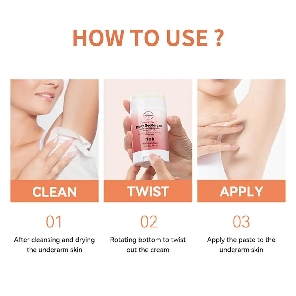 Фруктовый дезодорант для всего тела гладкая твердая палочка 24 часа контроль