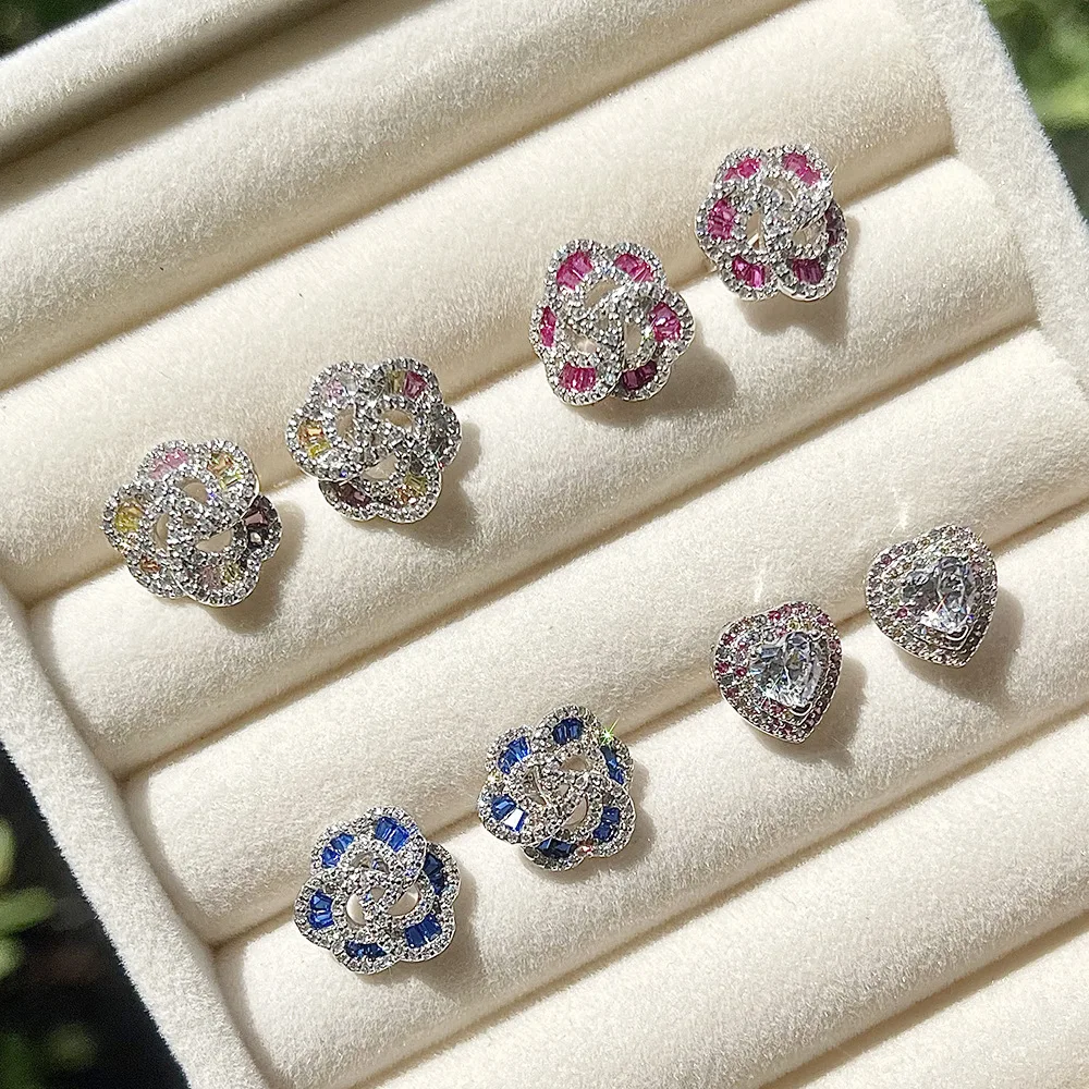 Новые серьги с перекрестными границами для женщин модные женские Роскошные