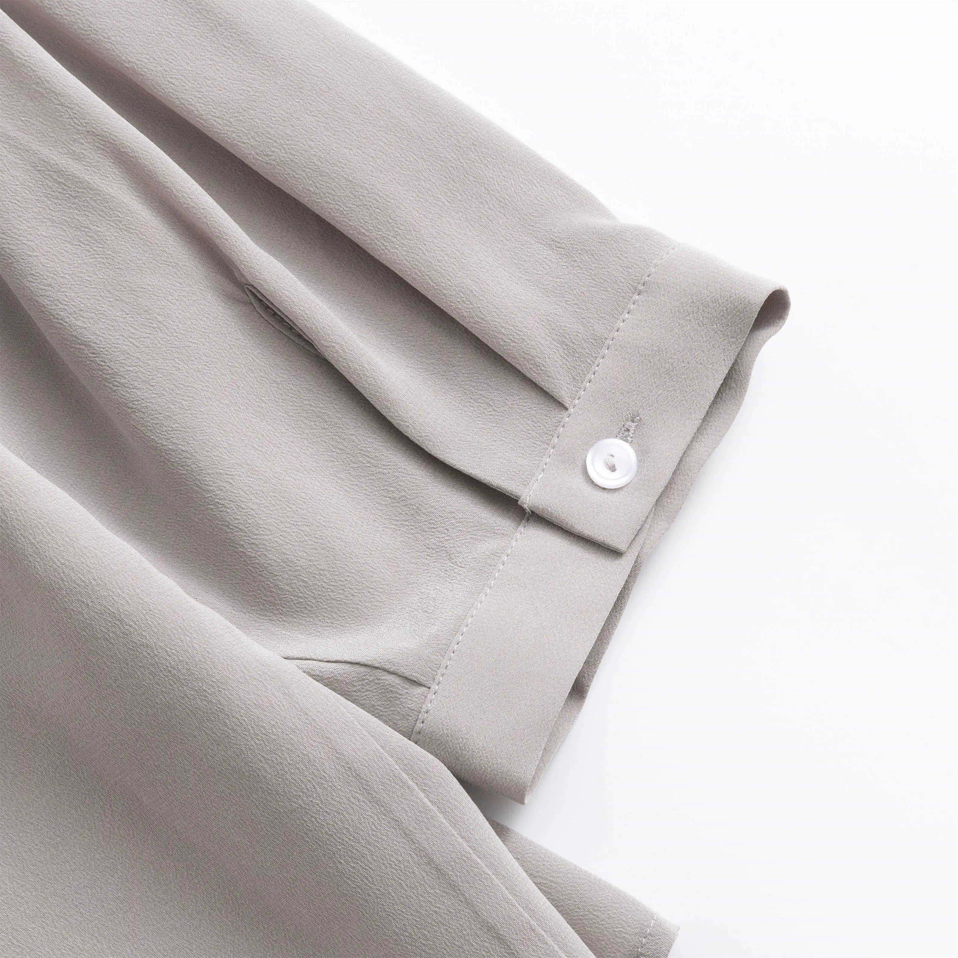 2024 Женская мода осенняя новинка 100% натуральный шелк тутового шелка 03 Crepe De Chine