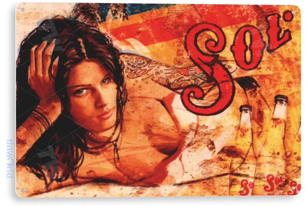 Tinworld жестяной знак соль пиво Бар Паб Пивной магазин пещера металлический Декор