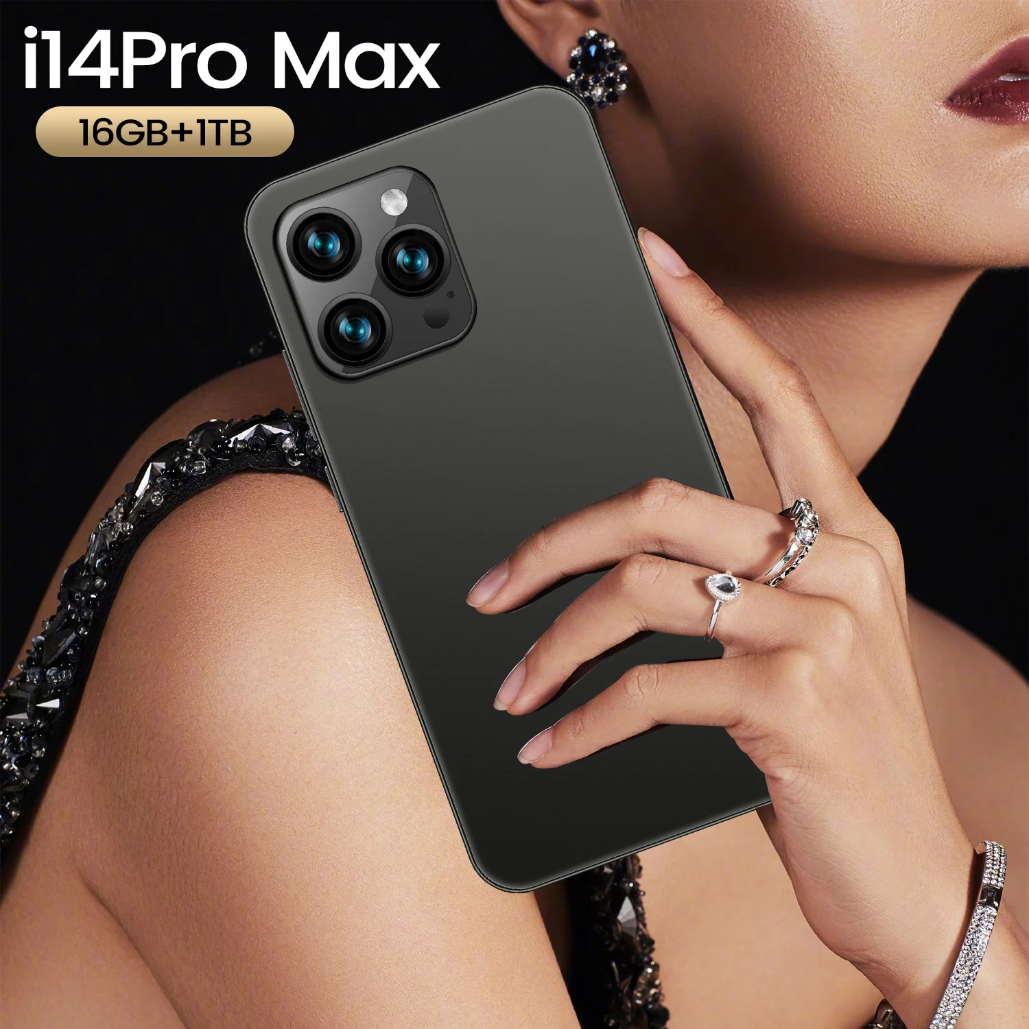 I14 3G Pro Max две SIM-карты разблокированный смартфон 4G телефон 16 ГБ + 512 Гб мобильный