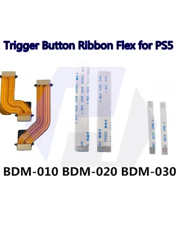 R2 L2 L1 R1 Ленточный гибкий кабель триггерной кнопки для Sony PlayStation 5, PS5 V1.0 2,0 3,0 LR Соединительный кабель ручки контроллера
