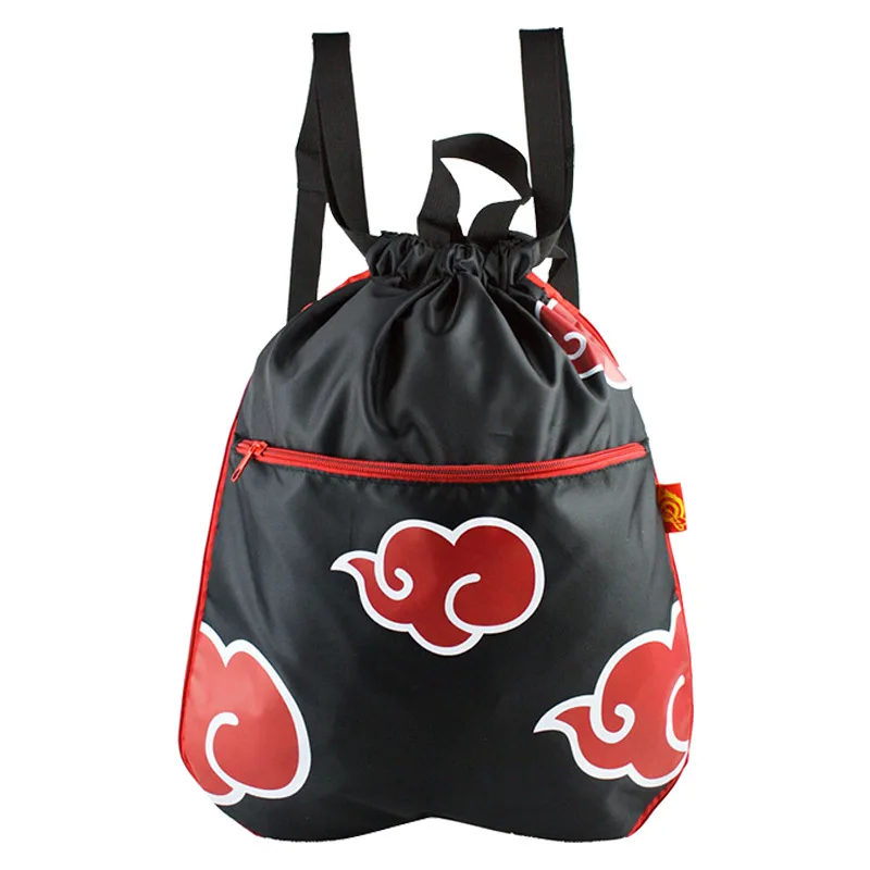 

E-Mell Akatsuki Red Cloud shoulder Nylon bag Backpack