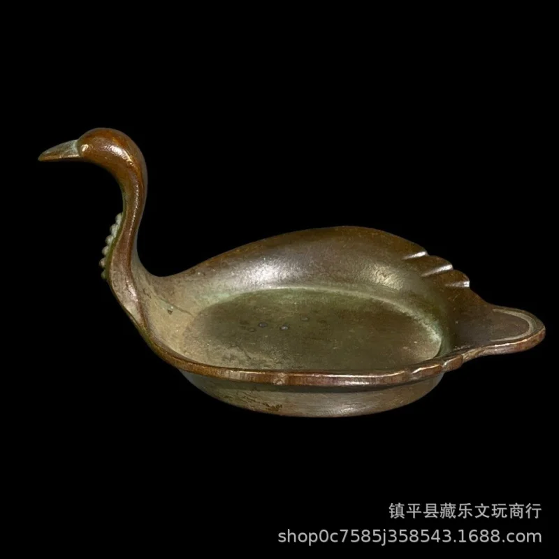 Антикварная оптовая продажа кисть для письма Маленький лебедь шайба держатель