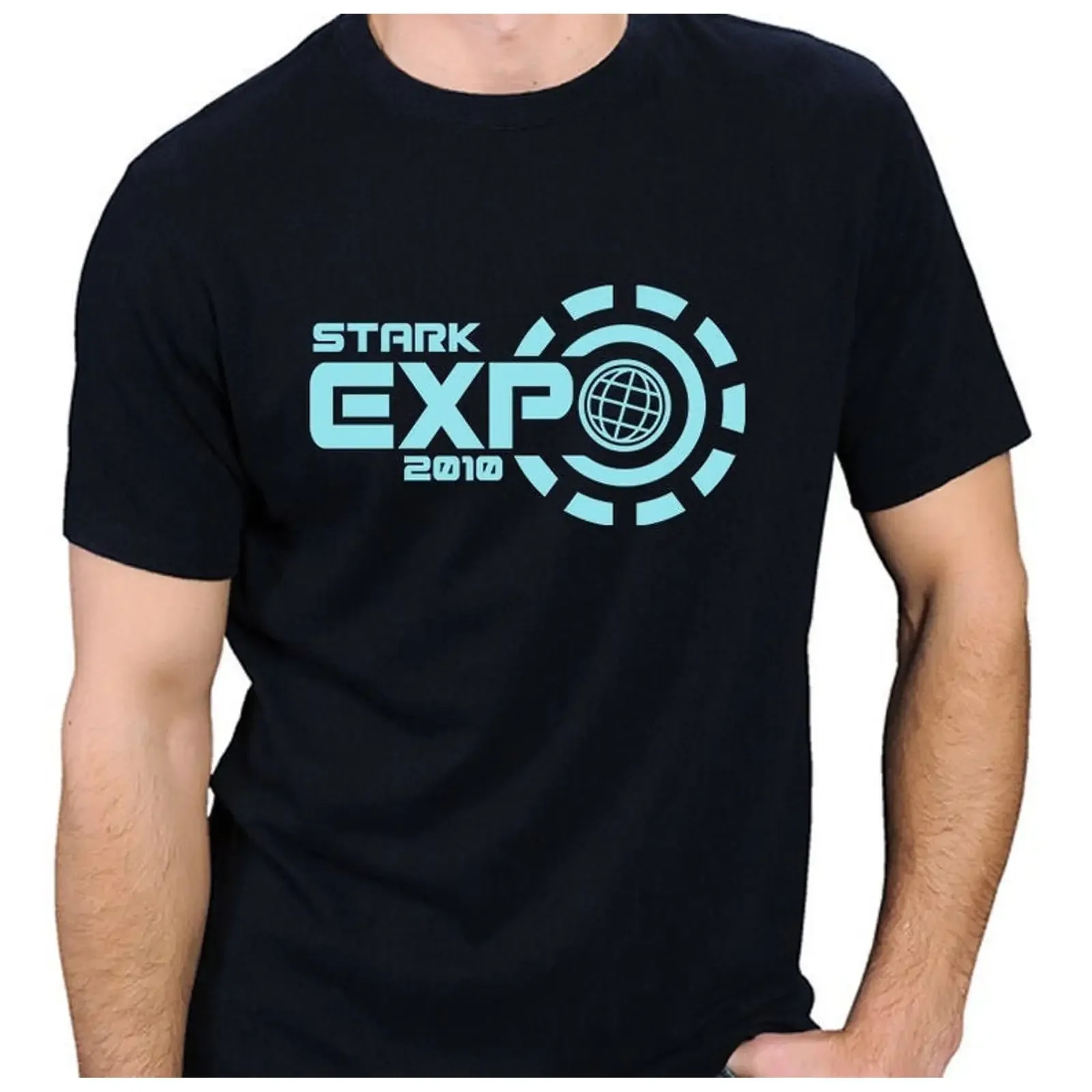 Фото Цифровые файлы дизайна Stark Expo 2010 для Cricut, Silhouette Cameo: форматы SVG, PNG, EPS, PDF, DxF. Винтажный графический принт в стиле стритвир, унисекс. №1
