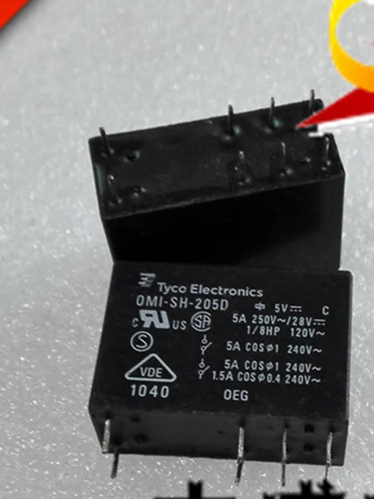 5 шт. 5 В реле Φ 5VDC 5A