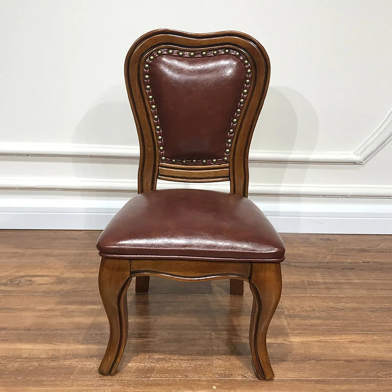 

Leather Prefabricated House Wooden Chairs Mid Century Modern Luxury Comfy Chair Reading Muebles Para El Hogar Home Decor SY50LC