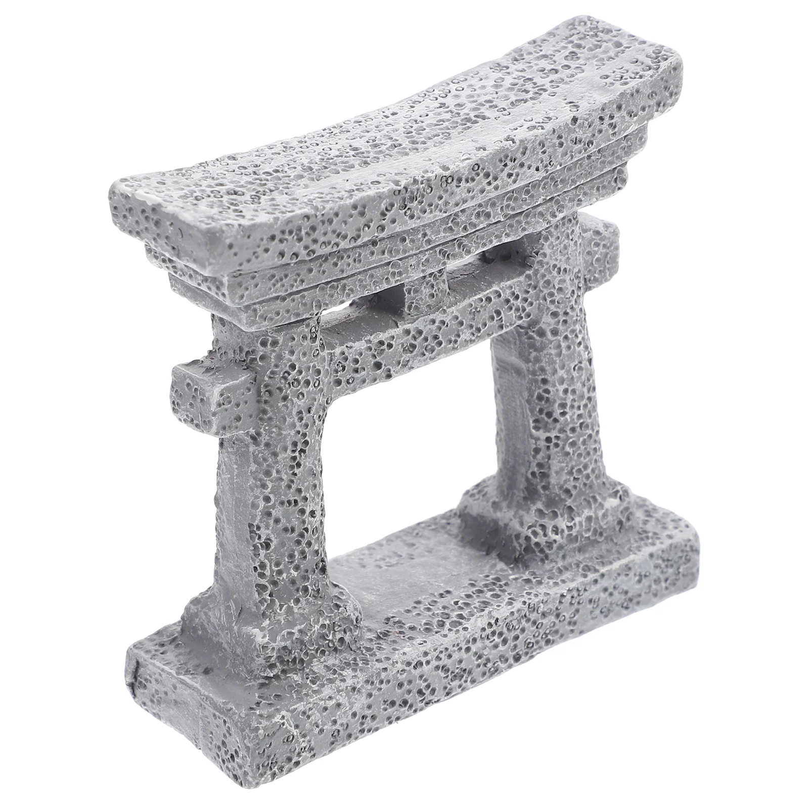 

Small Torii Gate Japanese Toy Aquarium Decorations Mini Shinto Altar Ornament Miniature Shrine House