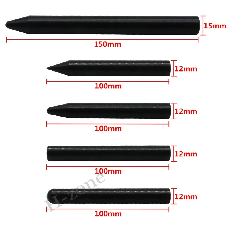 

5 шт./компл., нейлоновая ручка для ремонта вмятин автомобиля, инструменты для ремонта вмятин, набор для ремонта вмятин автомобиля, черная нейлоновая ручка для выравнивания, инструмент