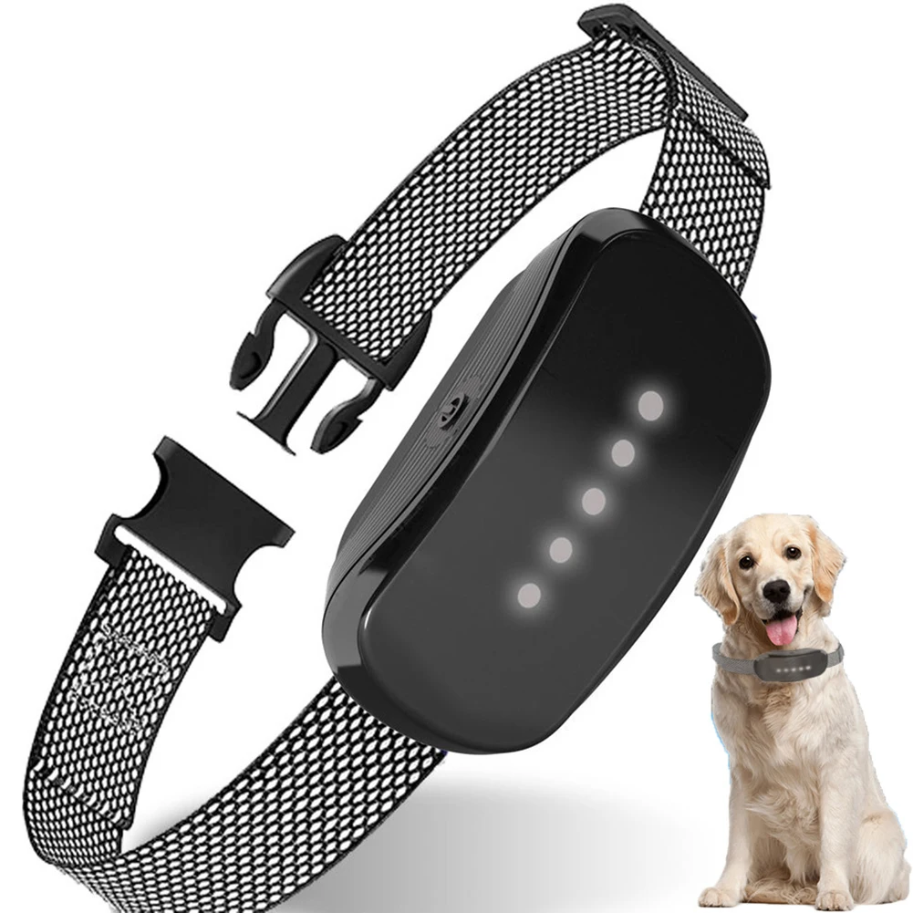 

Dog Bark Collar Waterproof Rechargeable Adjustable Sensitivity Anti Barking Control Collar For Small Medium Large Dogs