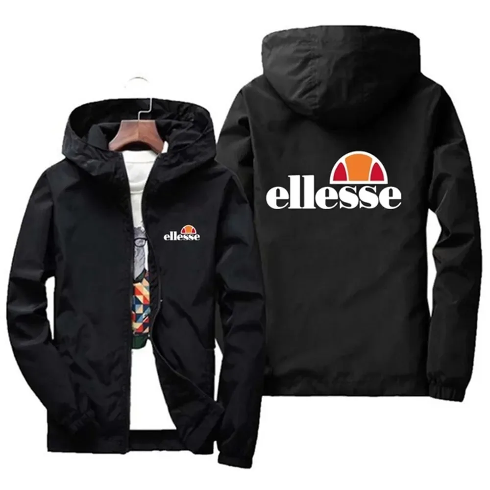 

Men's Spring Autumn 2023 Bomber Jacket Outdoor Adventure Print Windproof Fashion Hooded Zipper Casual Hip Hop SportsweaYK13r