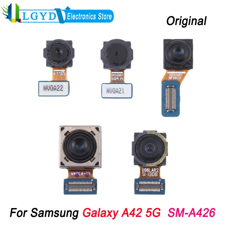 

Original Camera Set Back Cameras (Depth + Macro + Wide + Main Camera) + Front Camera for Samsung Galaxy A42 5G SM-A426